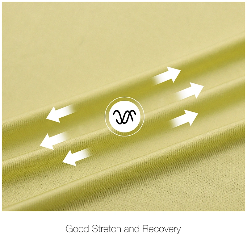 Micro fiber bright 4 way stretch tricot fabric making factory